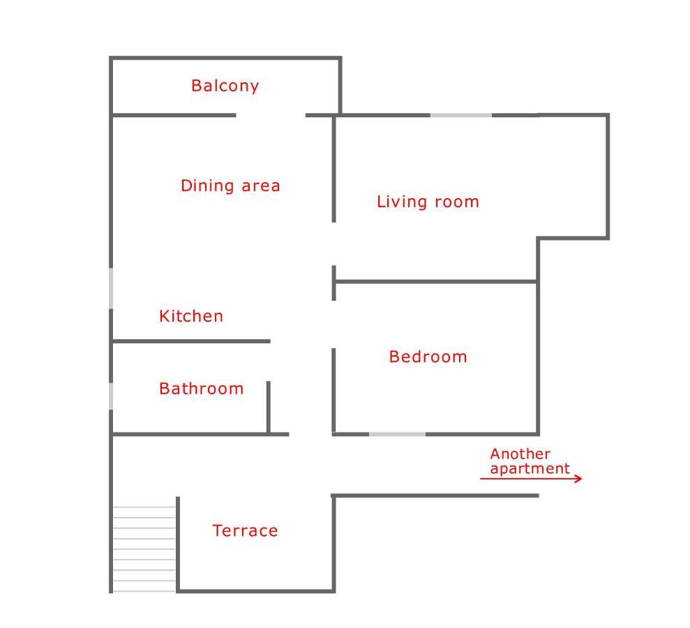 Apartments Mikelic Кампор Экстерьер фото